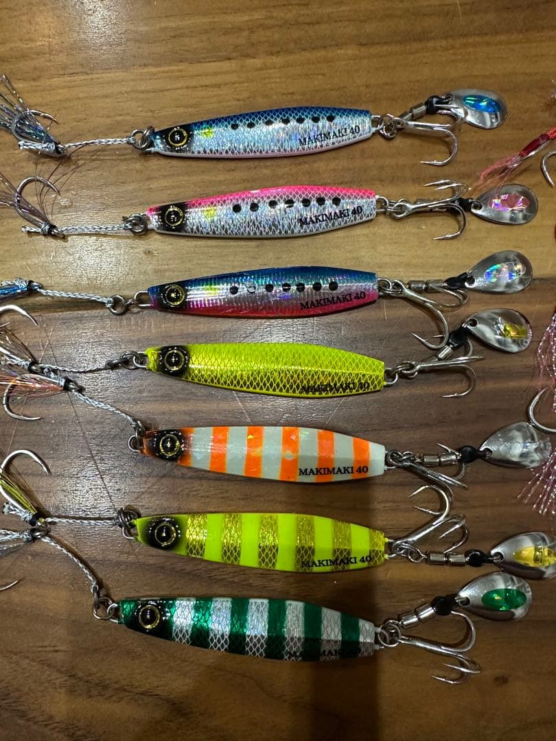 メタルジグ ジャックアイ マキマキ ジグパラ　アオモノキャッチャー　40g