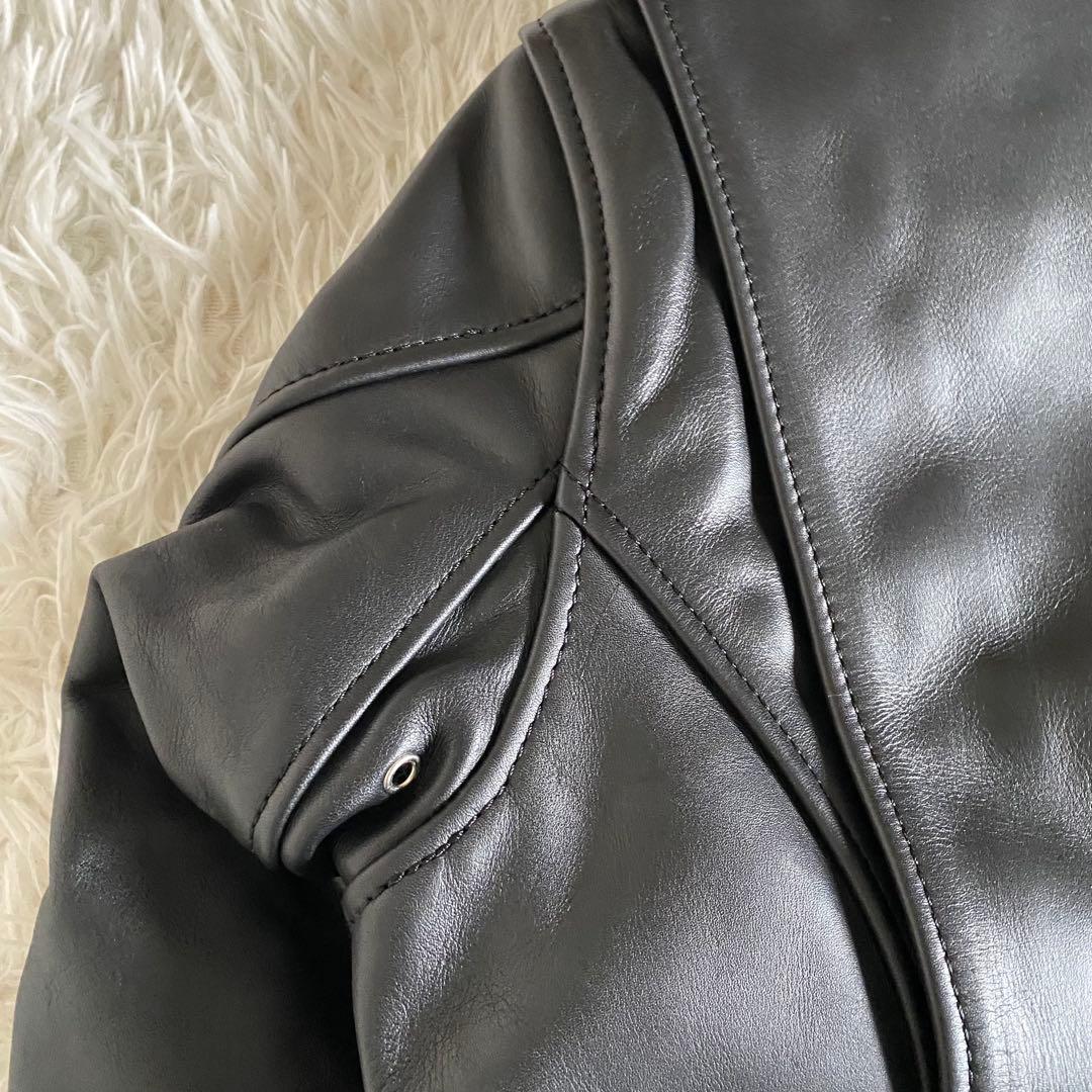 【極美品】カドヤ　シングルライダース　ライナー着脱2way M ブラック