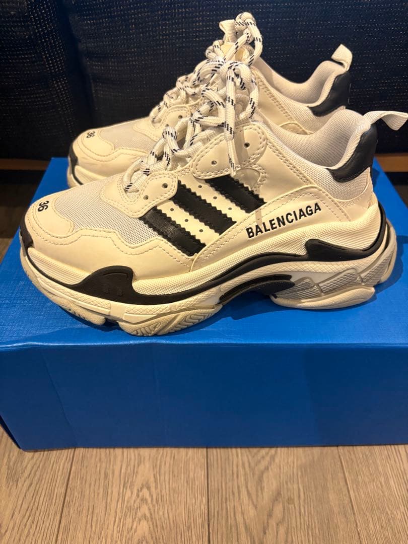 balenciaga × adidas トリプルS サイズ24 バレンシアガ