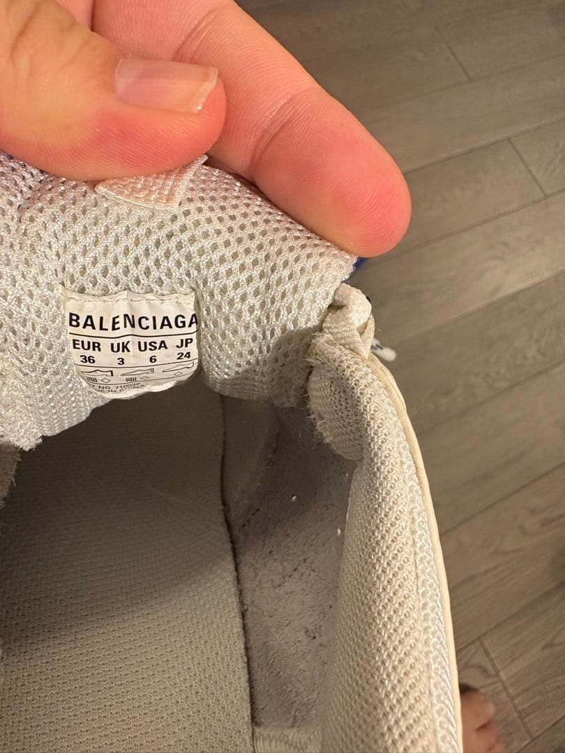 balenciaga × adidas トリプルS サイズ24 バレンシアガ