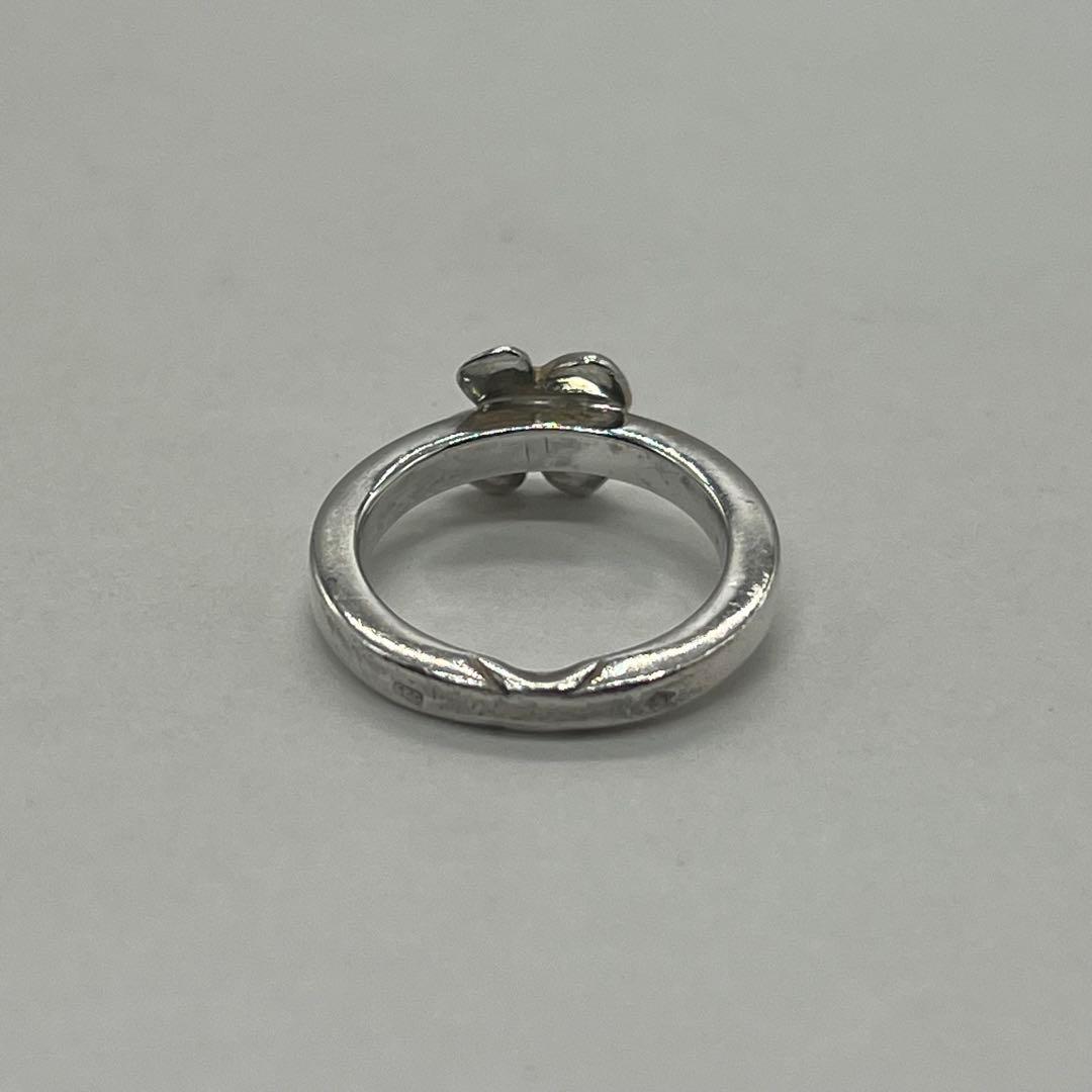 シャネル CHANEL クローバー リング 10号 SV925 ヴィンテージ