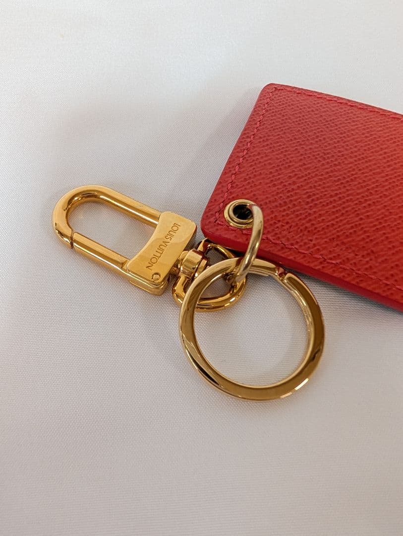LOUIS VUITTON ポルトフォイユ イリュストレ 茶/赤 M66940