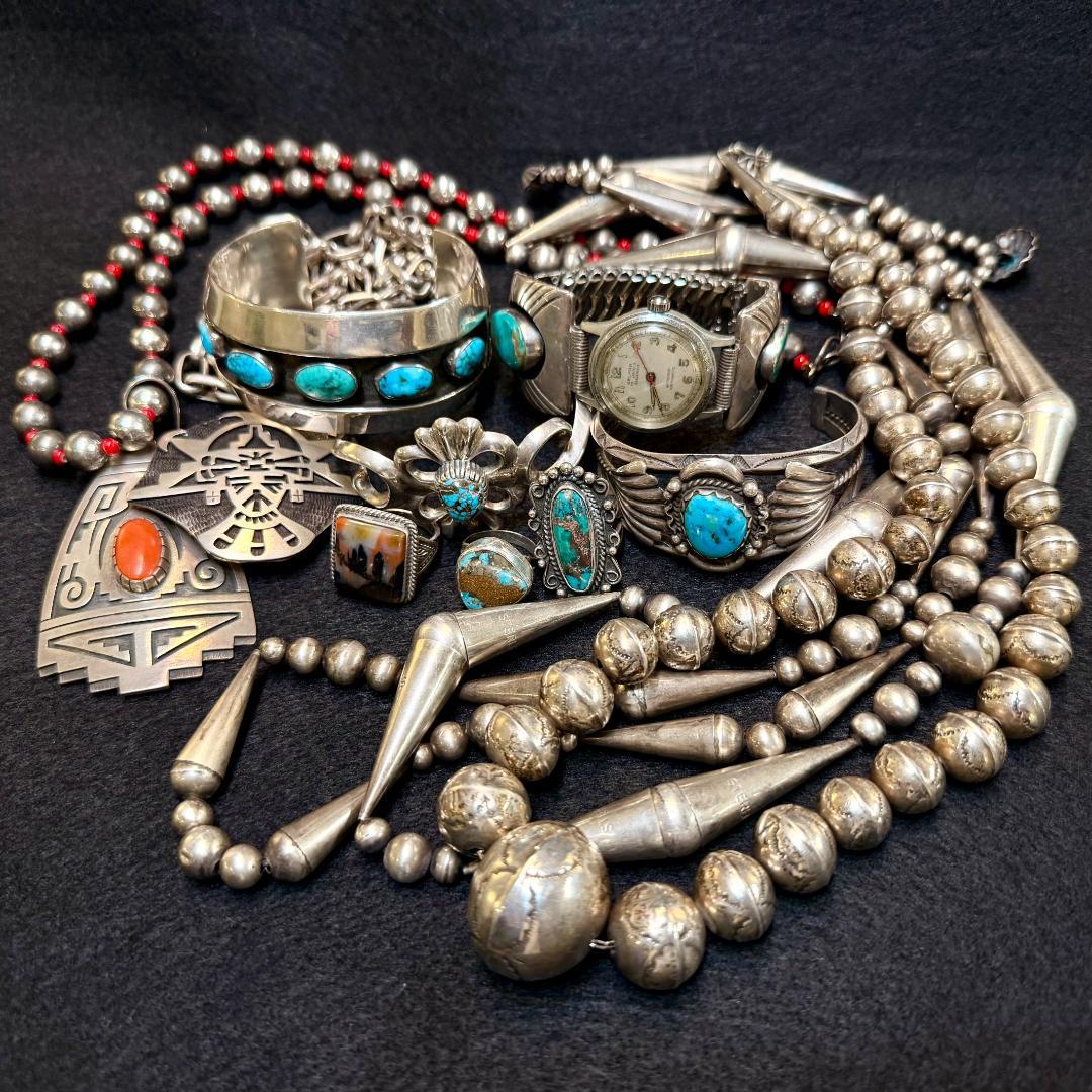 超希少 故 Johnny Mike Begay バングル インディアン ナバホ