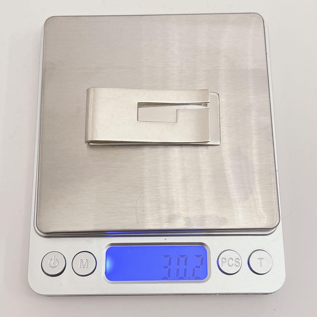 通利須ヶ利様　　GUCCI グッチ　マネークリップ　札はさみ　シルバー925