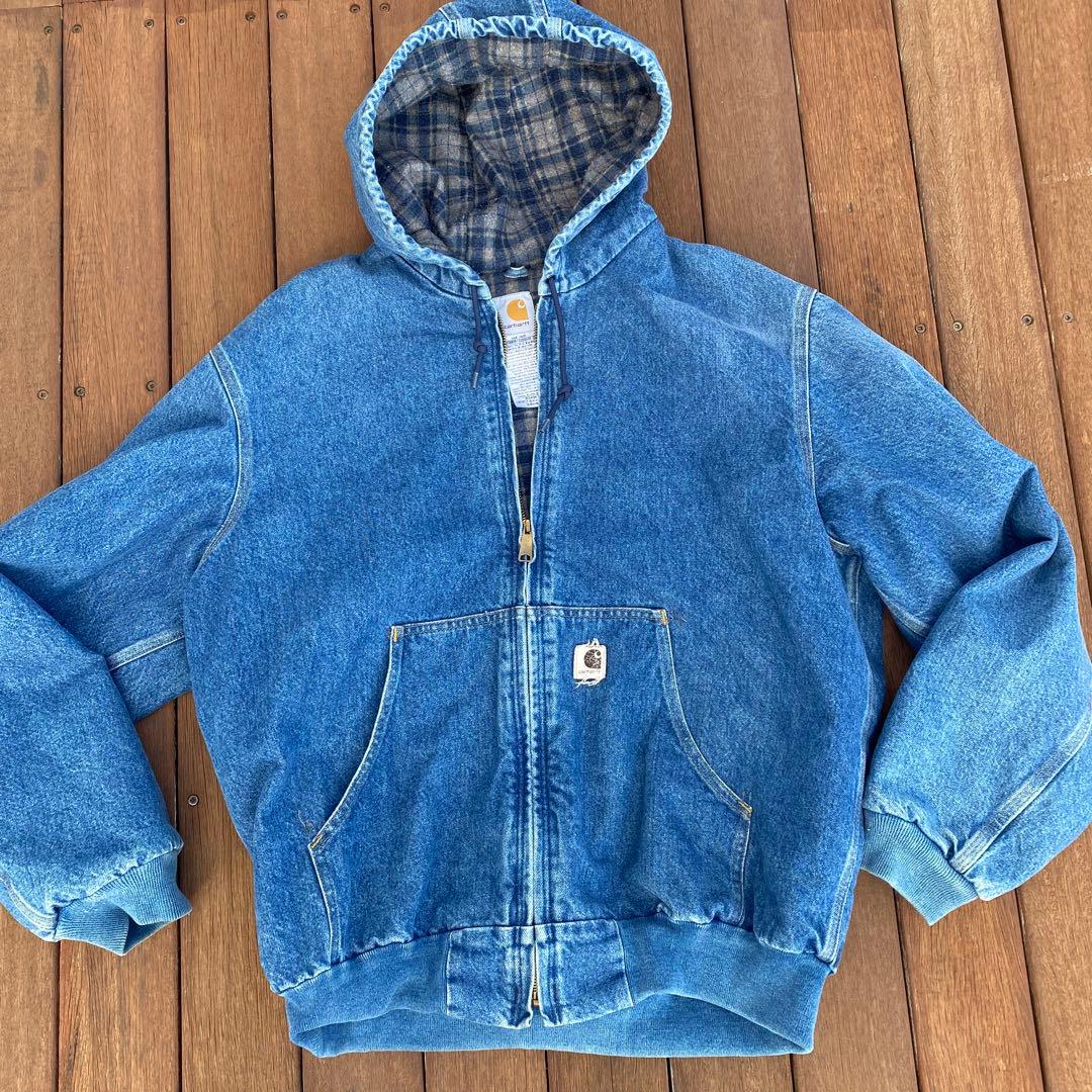 カーハートアクティブジャケット デニム00製