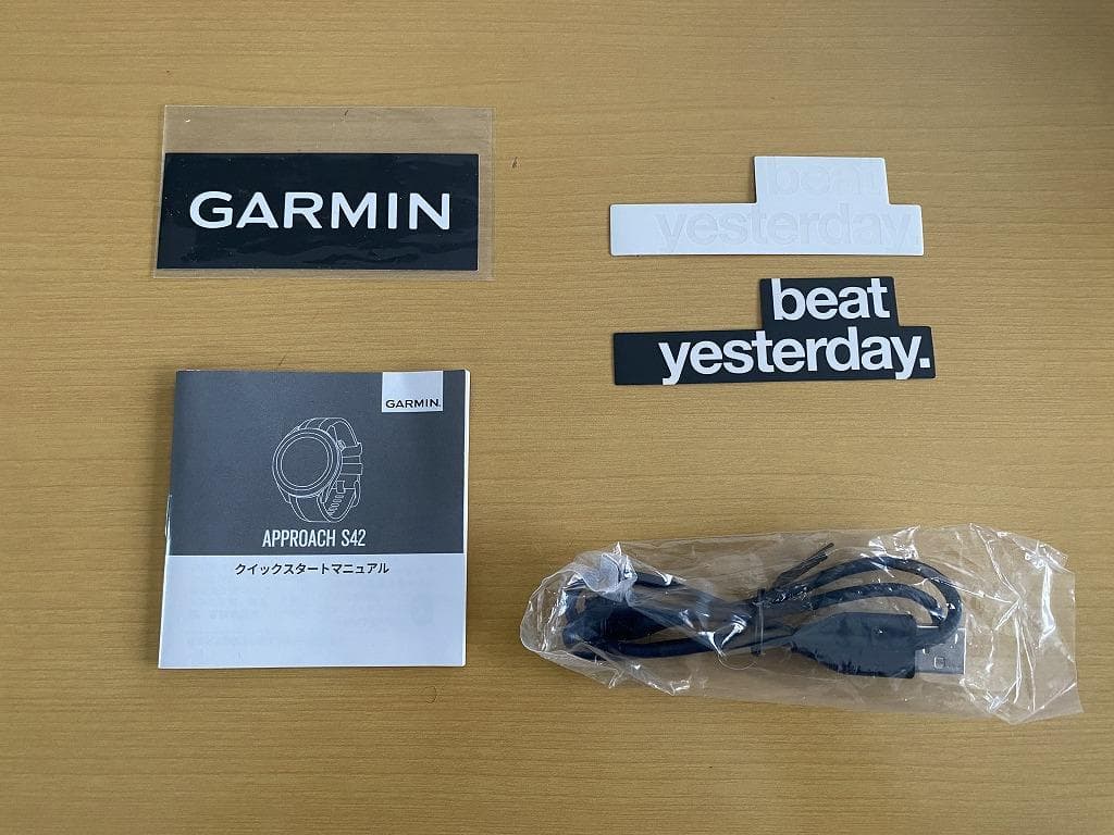 極品　動作確認済み　GARMIN APPROACH S42 GPSナビ