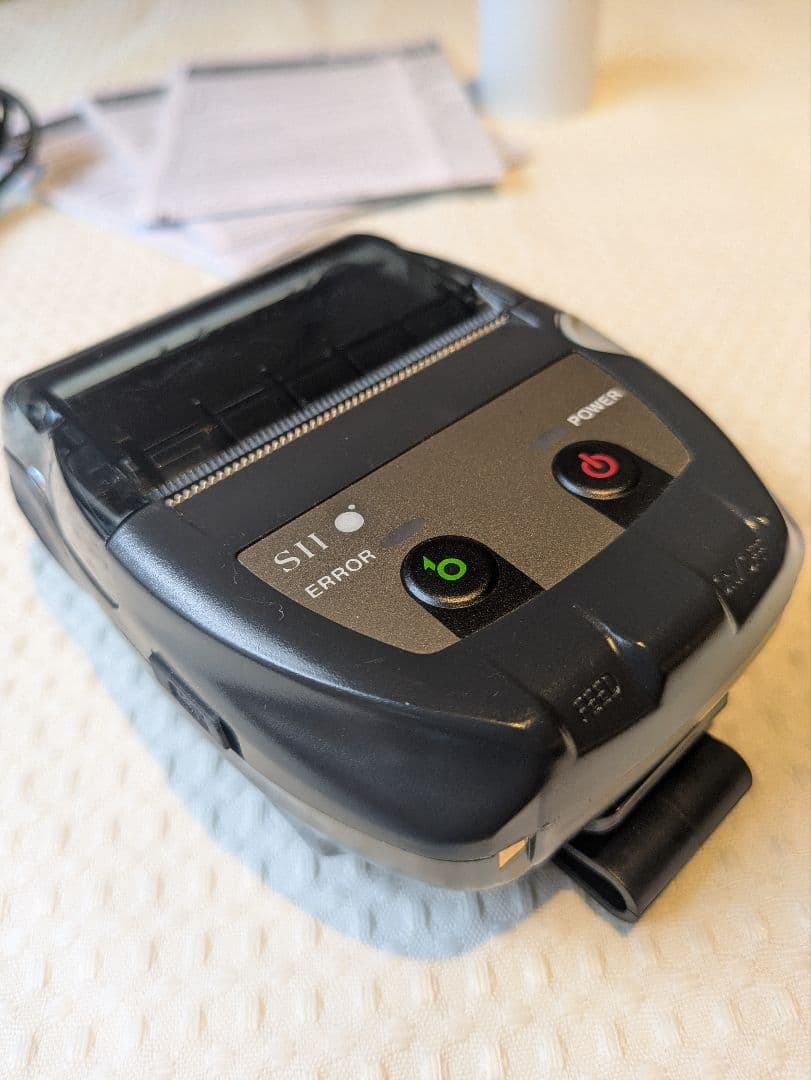 セイコーインスツル　MP-BP20　レシートプリンター　モバイルプリンター