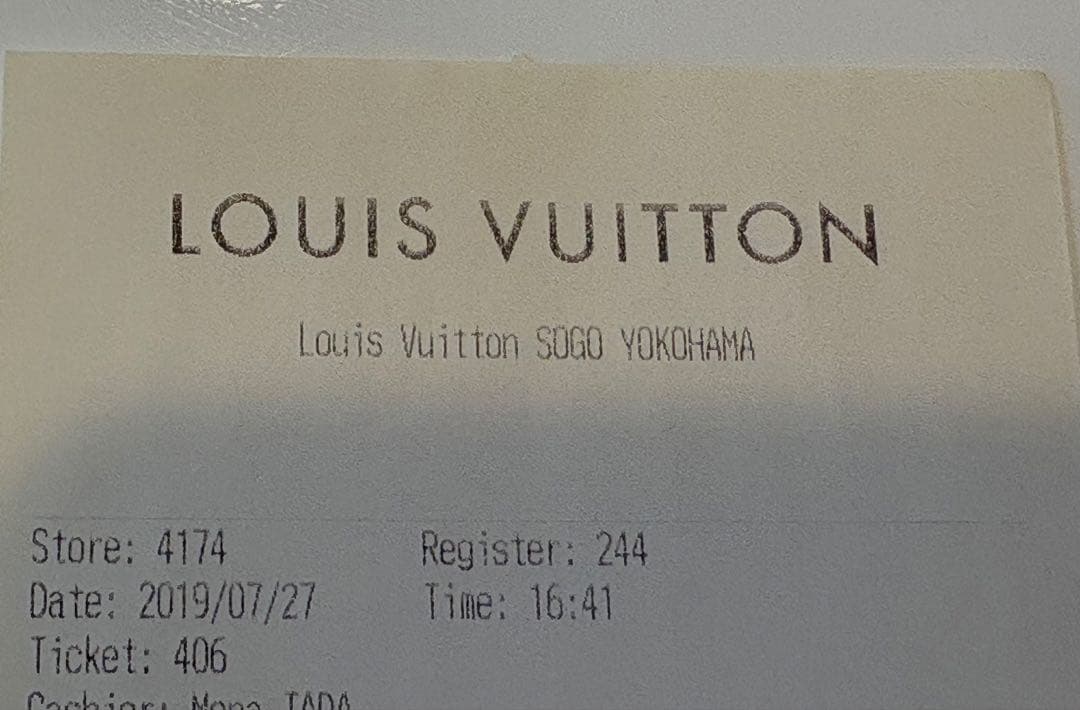 【月末SALE】Louis Vuitton 長財布 ネイビー/レッド