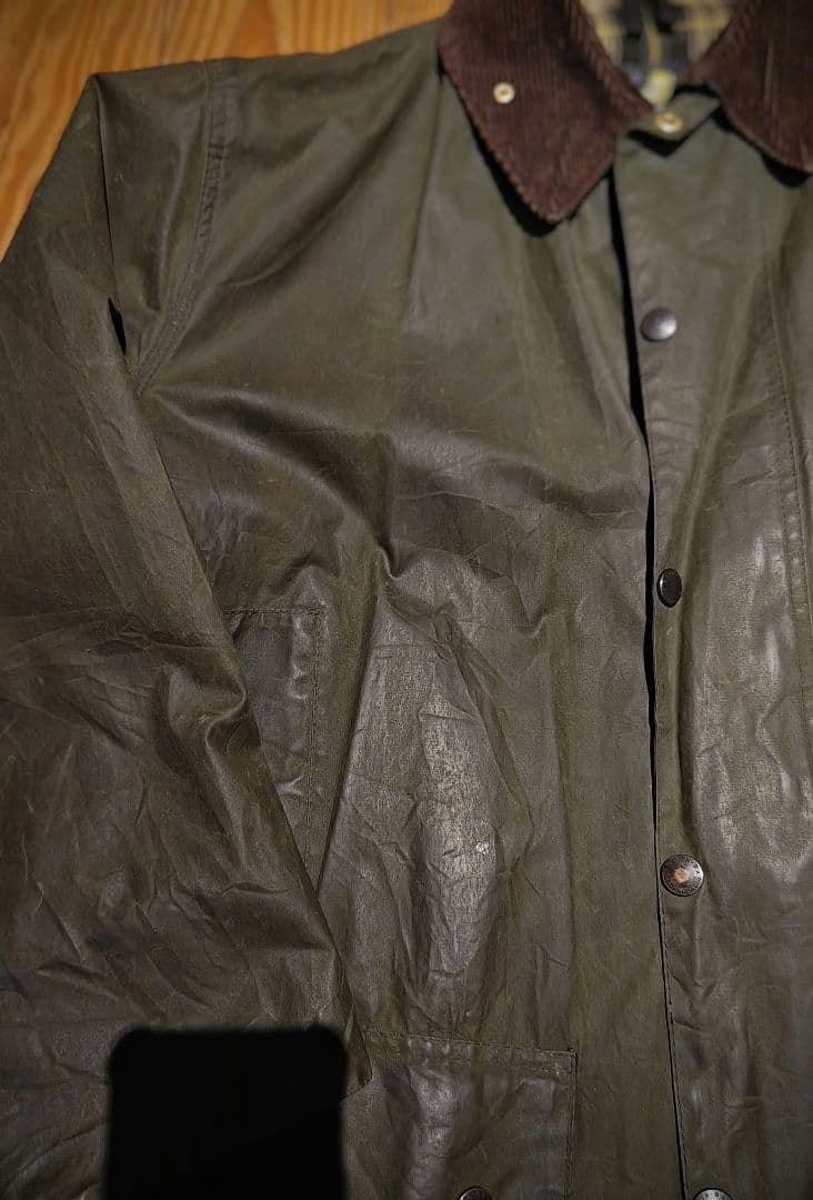 Barbour バブアー オイルジャ A200 BORDER C44/112CM