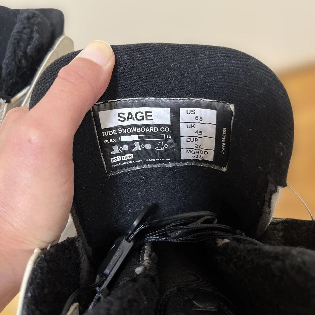 RIDE SAGE スノーボードブーツ23.5cm