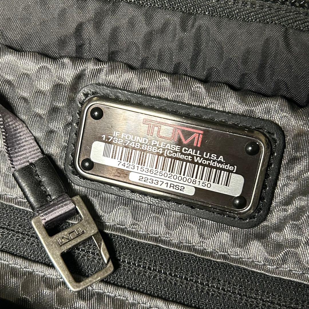 【美品】TUMI トゥミALPHA BRAVO クロスボディ223371RS2