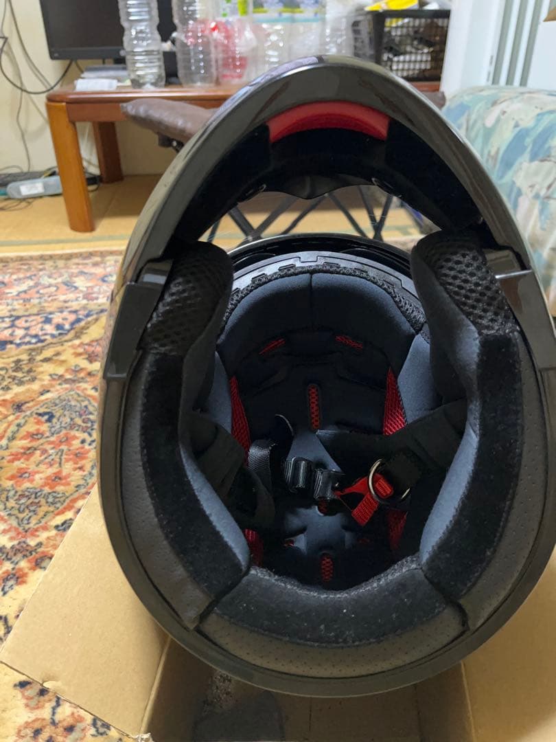 WINS CR-1 フルフェイスヘルメット ブラック（メタリック）Lサイズ