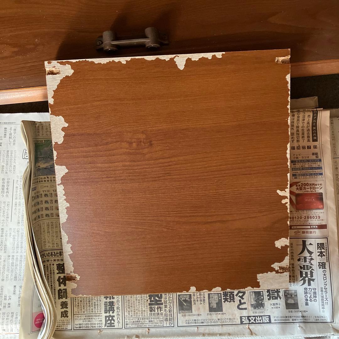 昭和レトロ　下駄箱　木製　　　シューズボックス