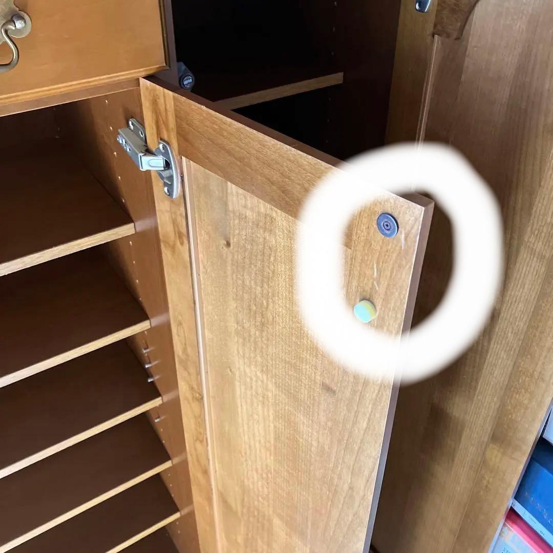 昭和レトロ　下駄箱　木製　　　シューズボックス