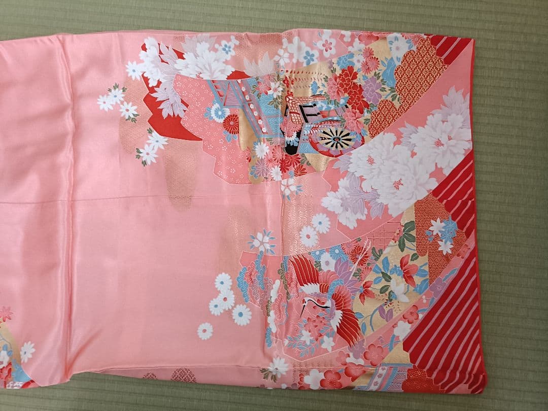 七五三7歳女の子祝い着セット