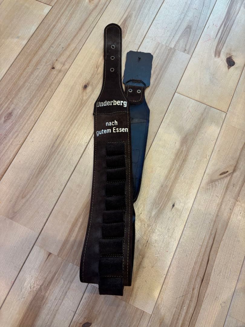 Underberg レザー製ホルスター　ウンダーベルグ　ガンベルト　非売品