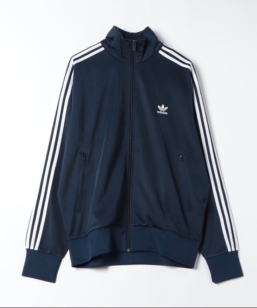 adidas ネイビー ジャージジャケット