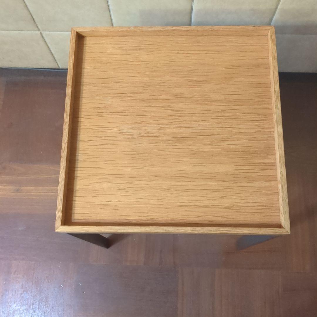 KFF CARRY　サイドテーブル　オーク材