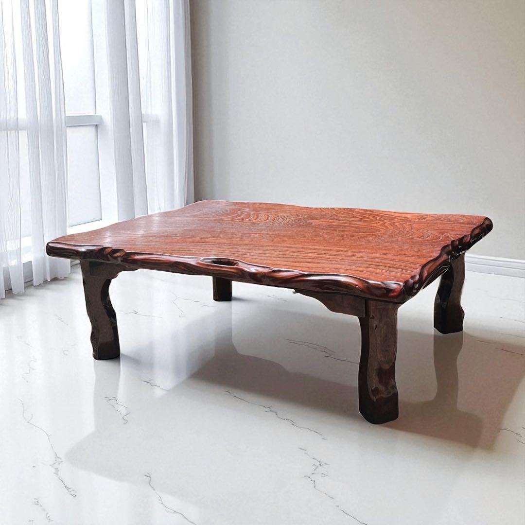 天然木材 和室 和風 食卓 ちゃぶ台 ローテーブル センターテーブル テーブル