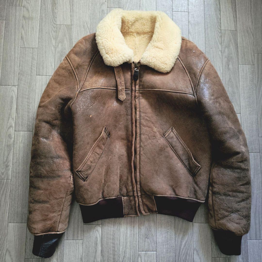 極希少 USA製 80's ヴィンテージ ゴールデンベア B-3 XL スコビル