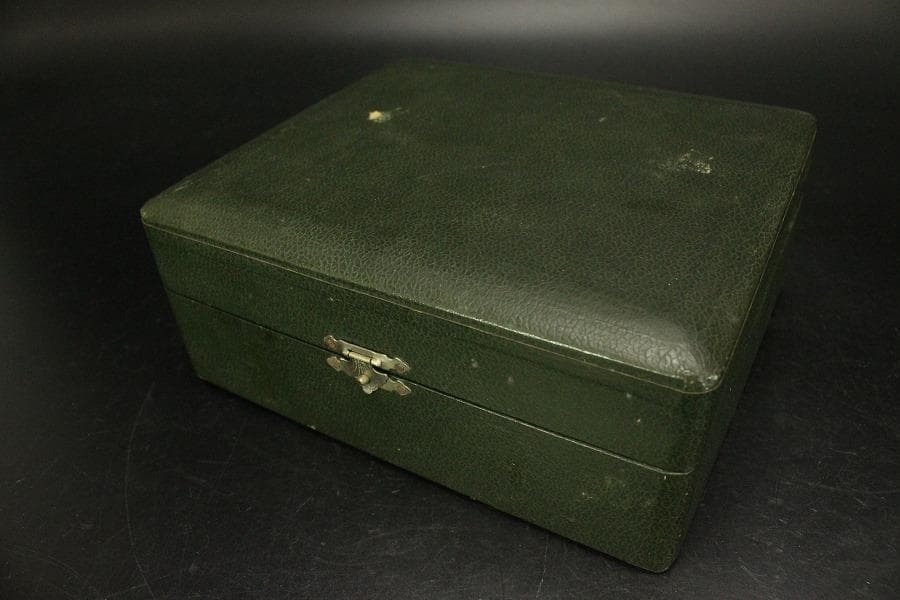 アンティーク レトロ ガラス 灰皿 煙草具(ZE429)