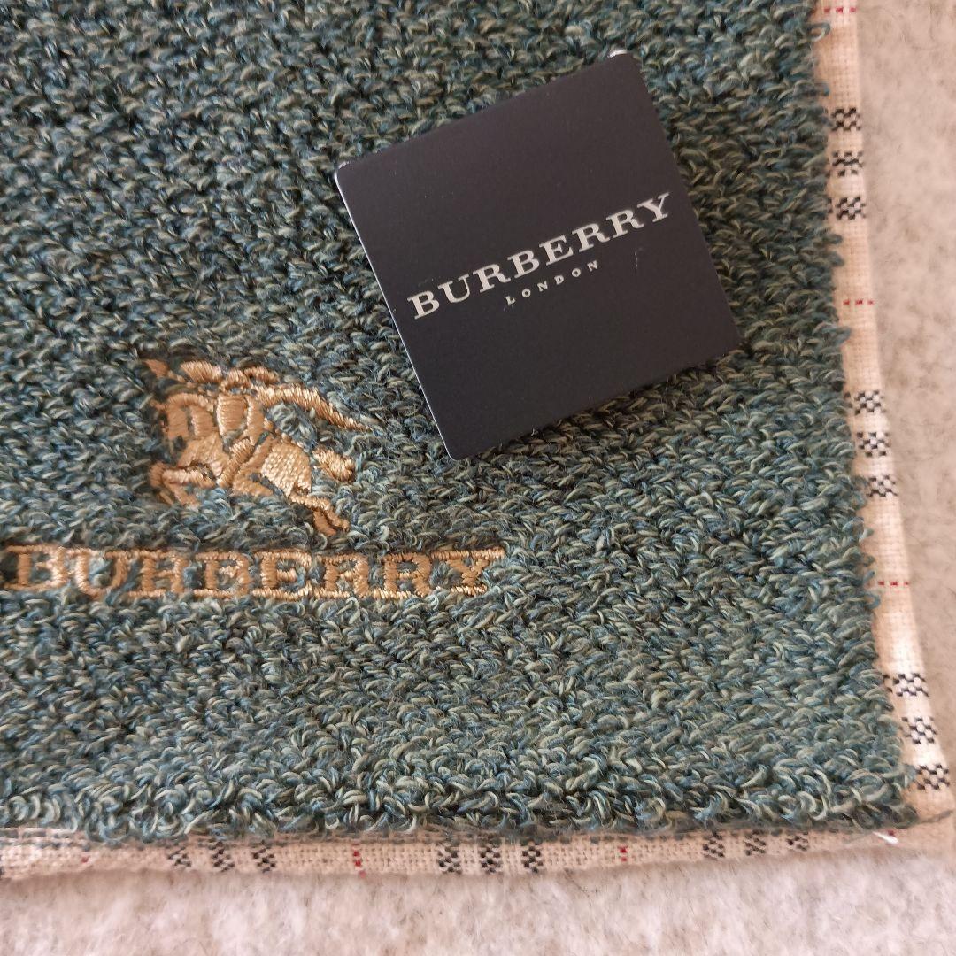 バーバリー　　4枚　　タオルハンカチ　　　チェック　　　②　　セット　　箱