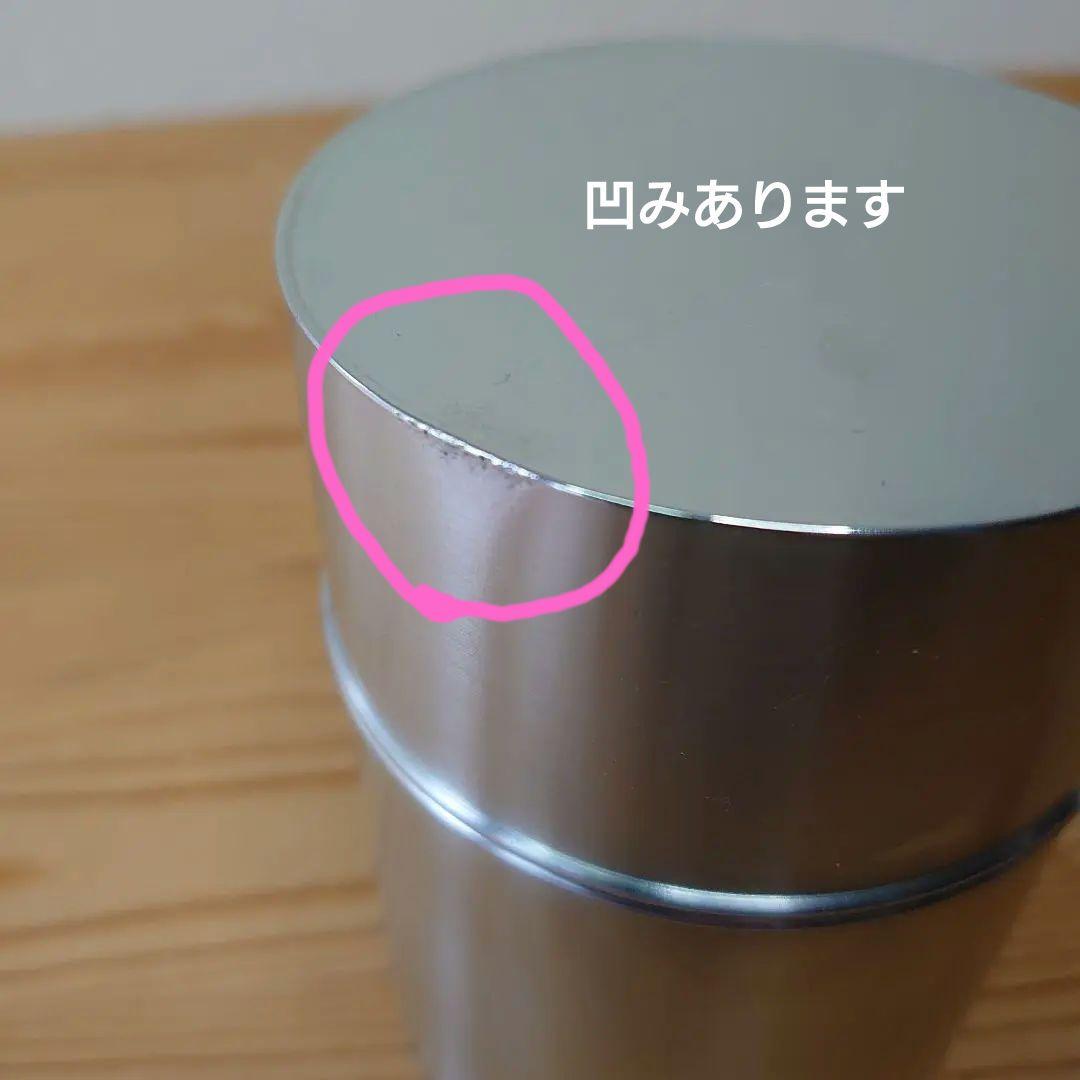 鍛栄工房 純錫茶筒 金属工芸　茶道具　煎茶道具　茶葉入れ　レア　美品