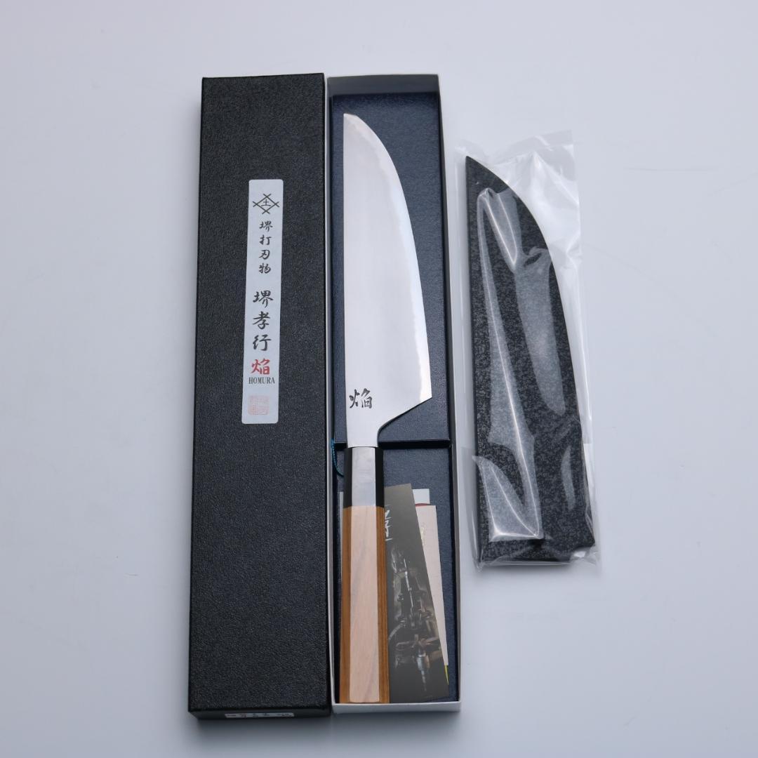 堺孝行 牛刀包丁 焔 210mm 青二鋼