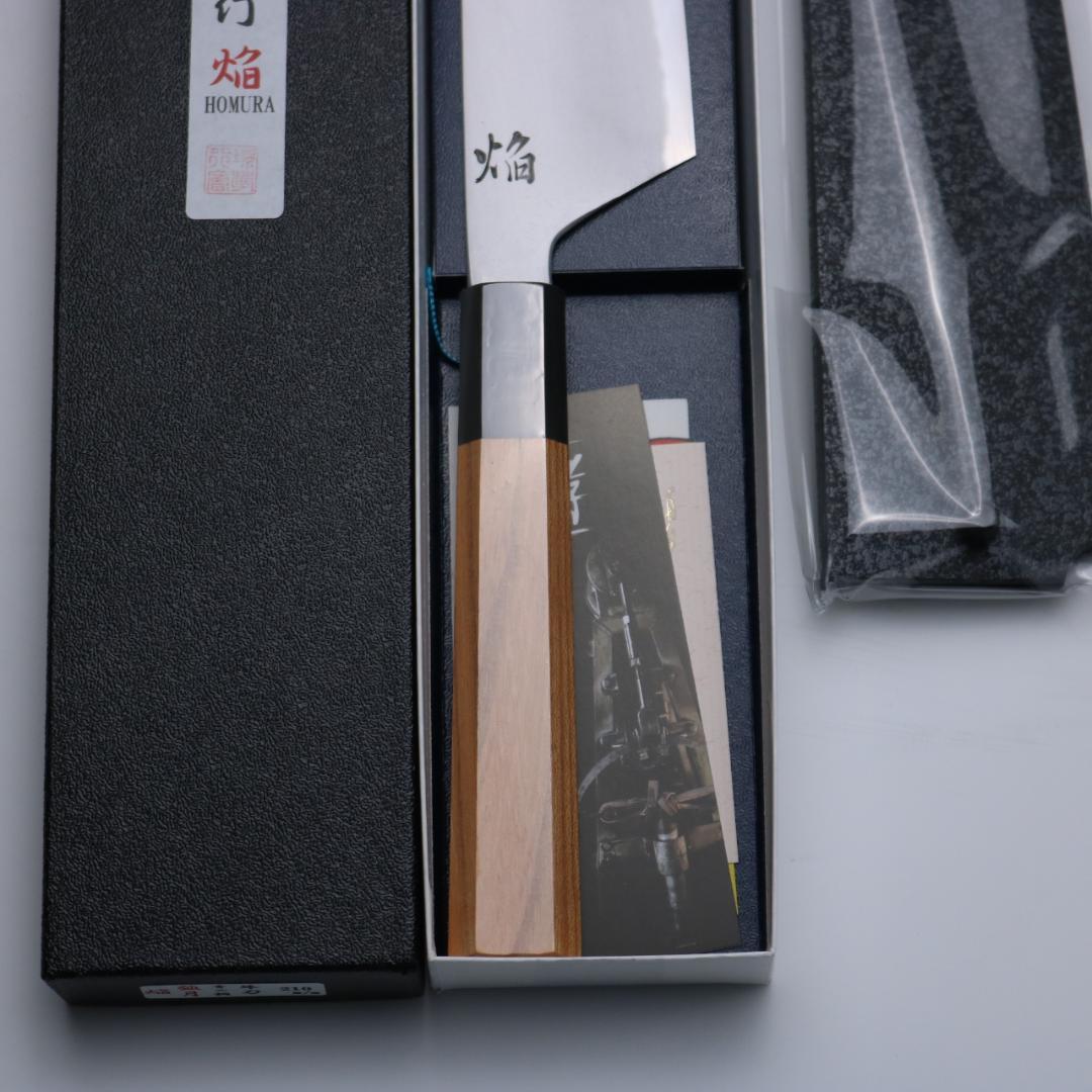 堺孝行 牛刀包丁 焔 210mm 青二鋼