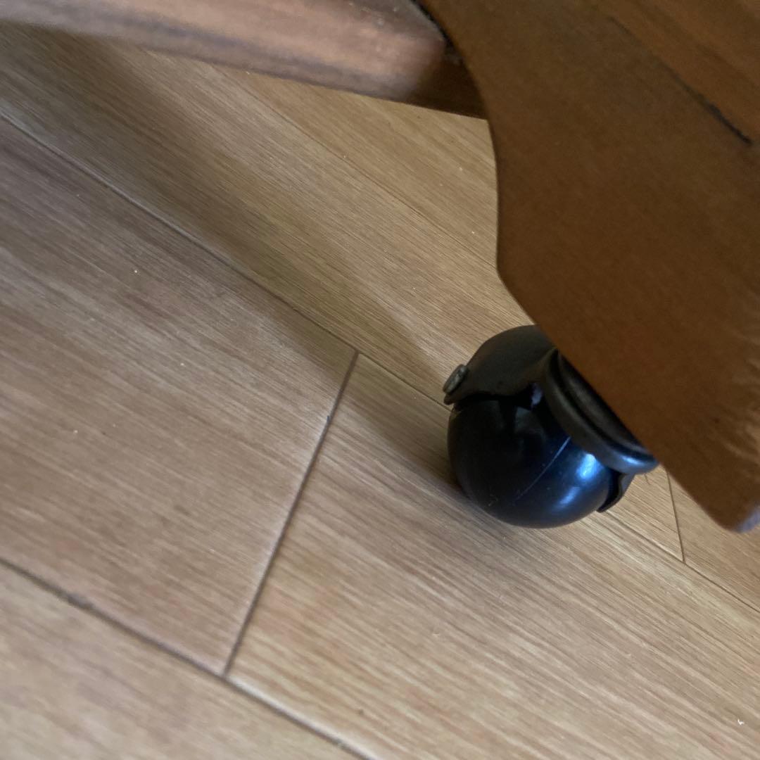 木製 キャスター付き キャスター付きハンガーラック コートラック