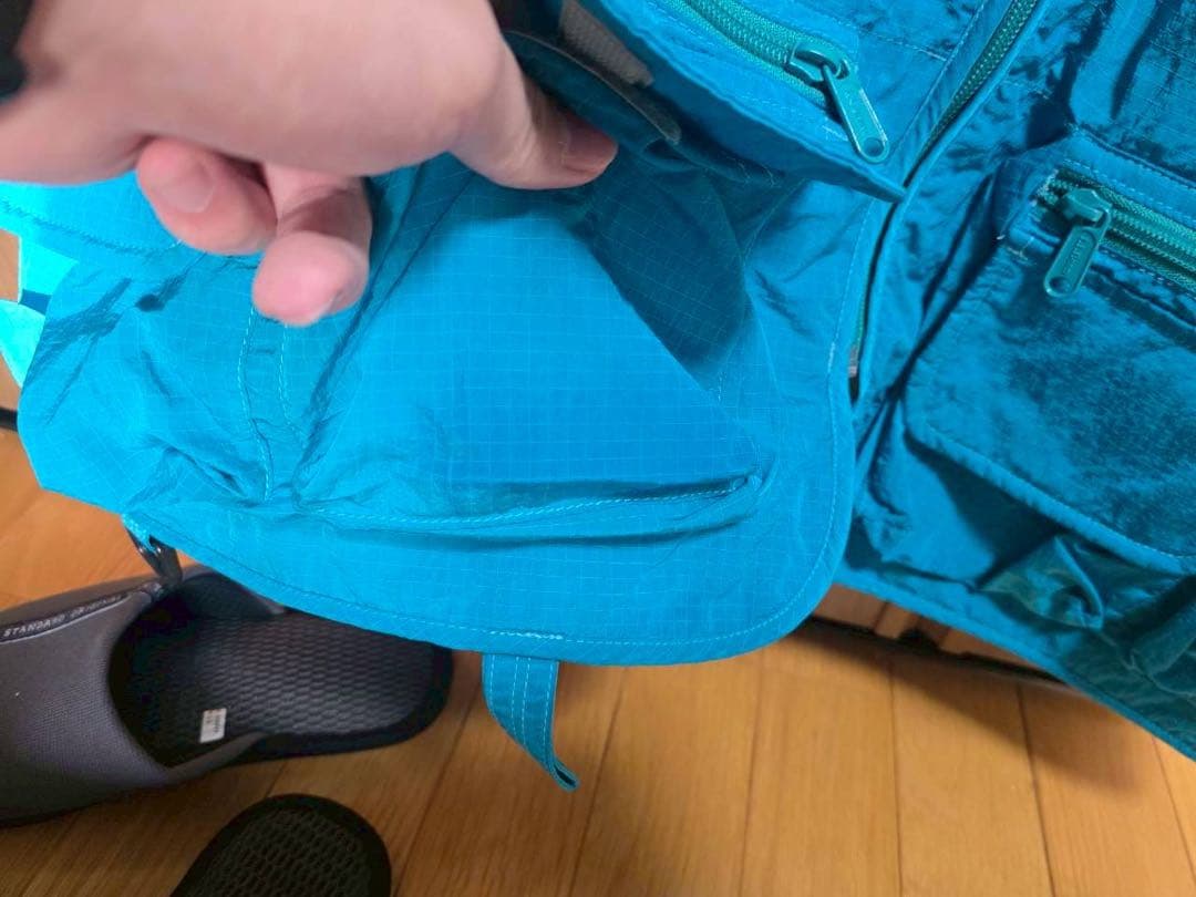 L.L.Bean フィッシングベスト REG LARGE ターコイズ