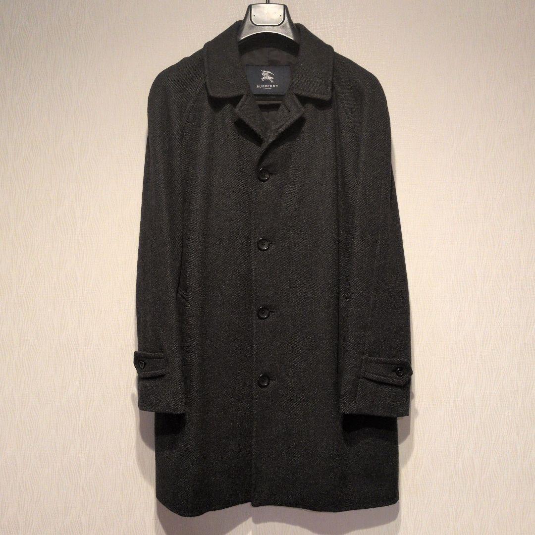 Burberry ステンカラーコート ダークグレー