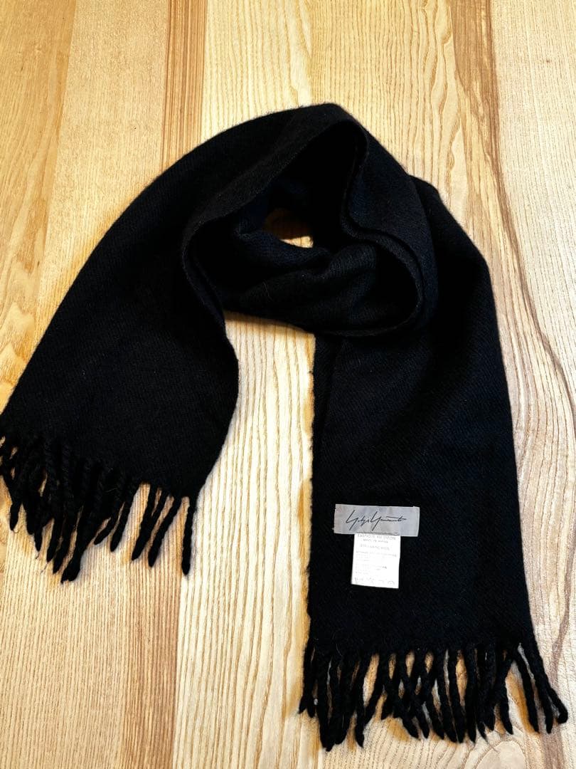 yohji yamamotoヨウジヤマモト ファム 毛 ウールマフラー