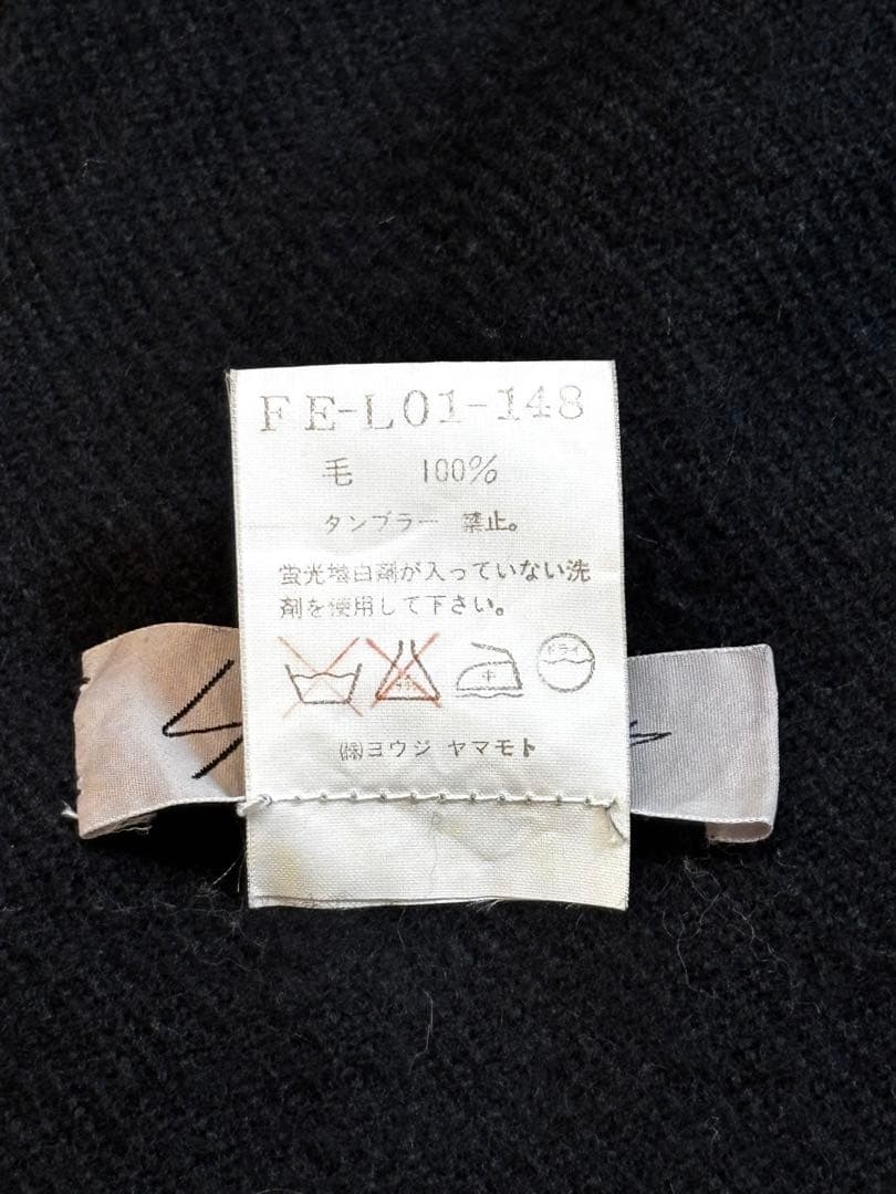 yohji yamamotoヨウジヤマモト ファム 毛 ウールマフラー