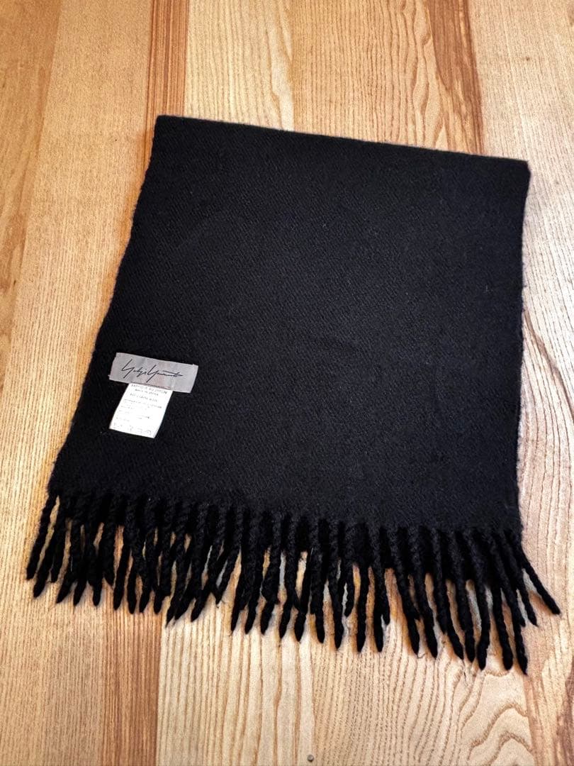 yohji yamamotoヨウジヤマモト ファム 毛 ウールマフラー