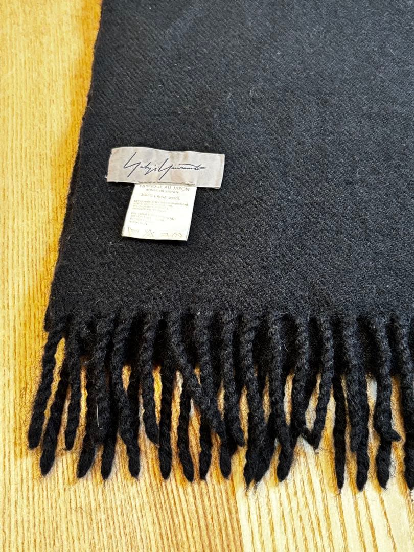 yohji yamamotoヨウジヤマモト ファム 毛 ウールマフラー
