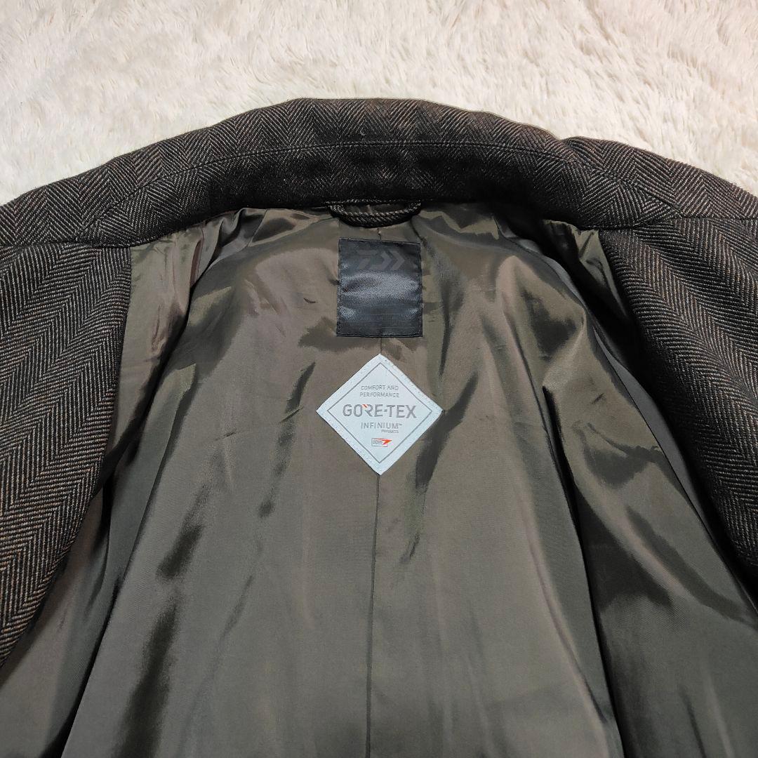 美品✨着丈111cm✨ダイワピア39 ゴアテックス ヘリンボーン マキシコート