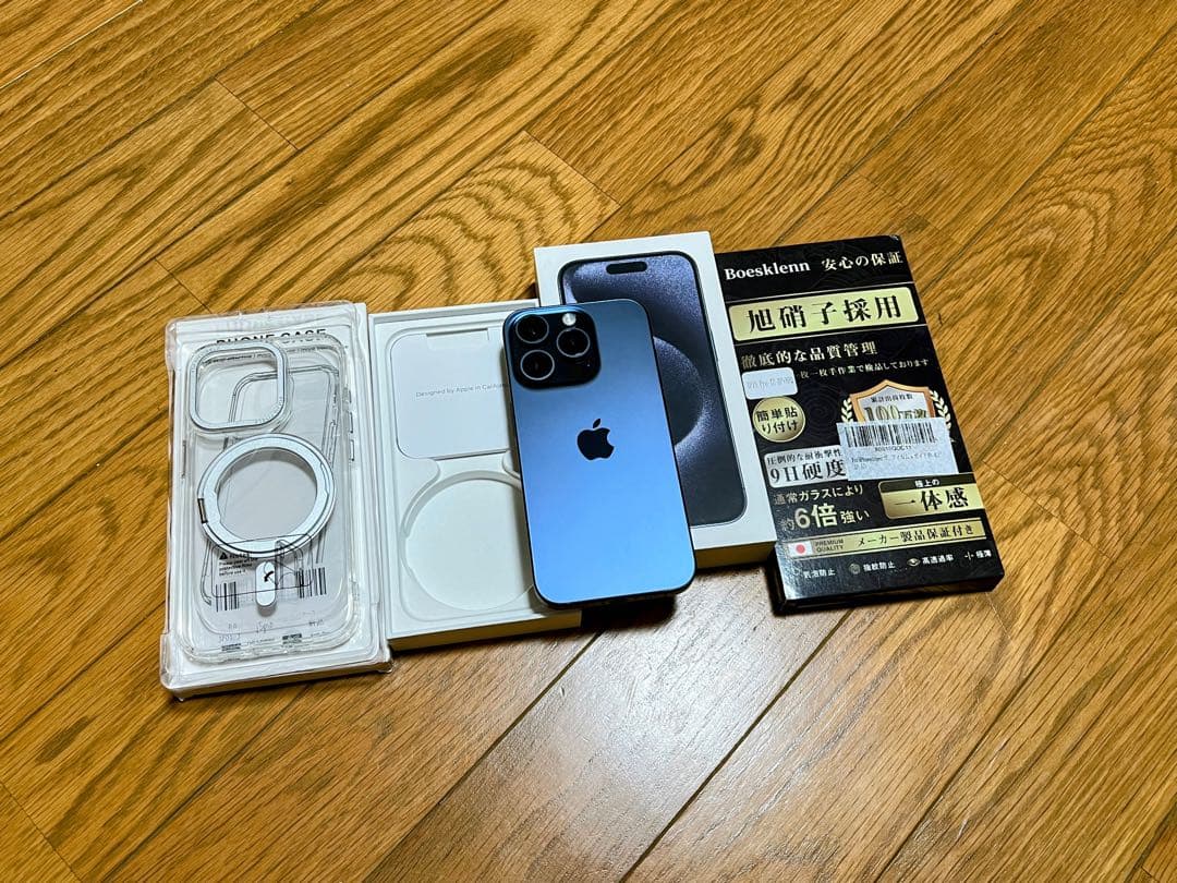 Apple iPhone 15Pro 256GB ブルーチタニウム SIMフリー