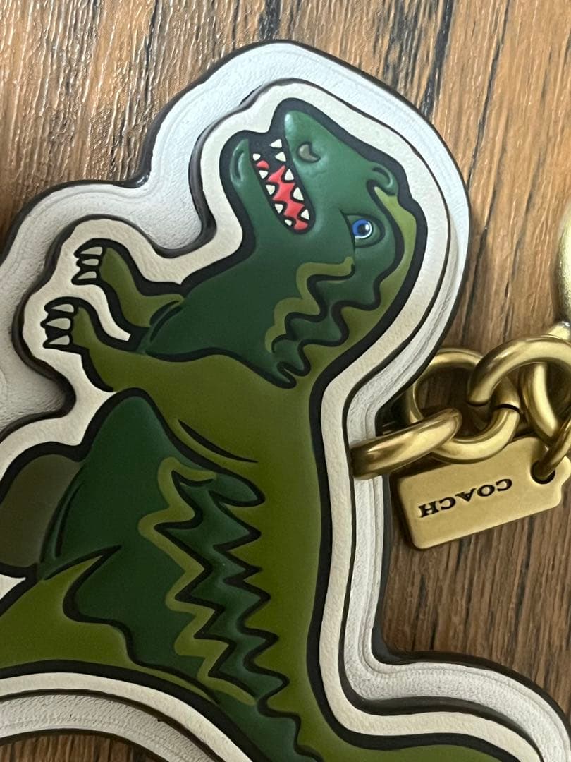 kinaco コーチのレキシー バッグ チャーム・シグネチャー キャンバス