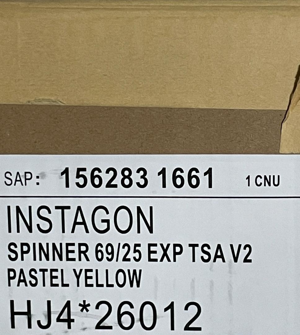 スーツケース キャリーケース Mサイズ 87L パステルイエロー