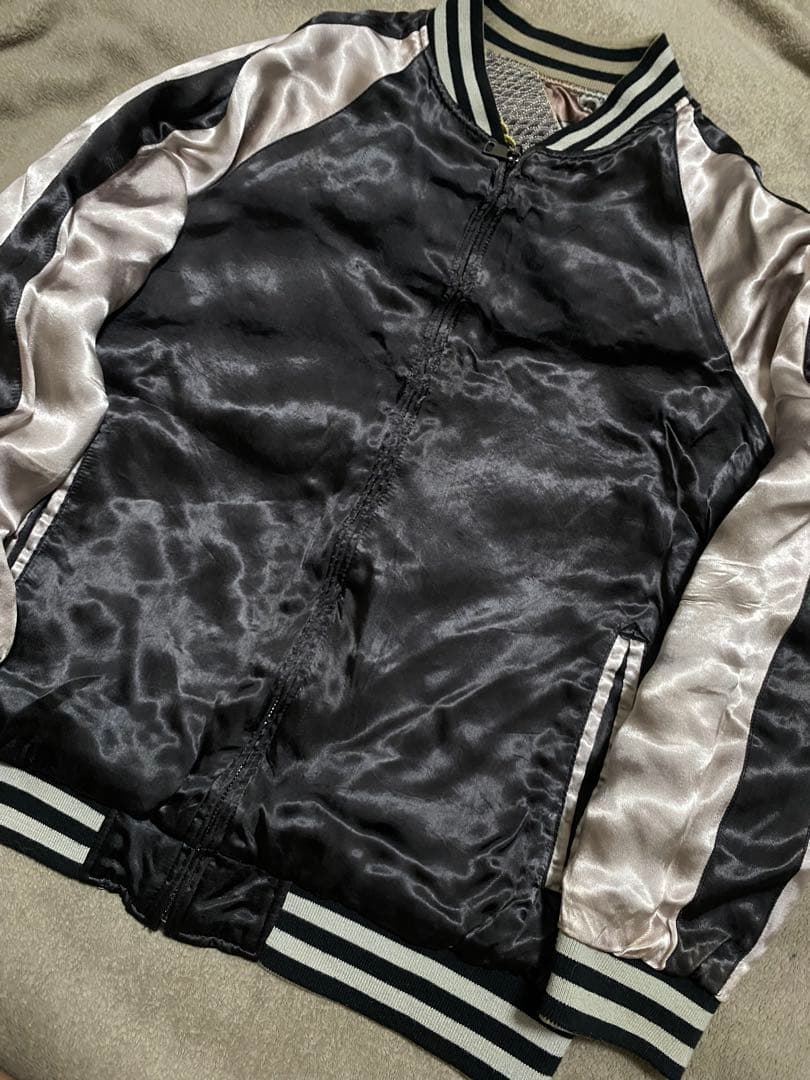 y2k 龍虎２面用 レーヨン 日本限定 unisex vintage 美品