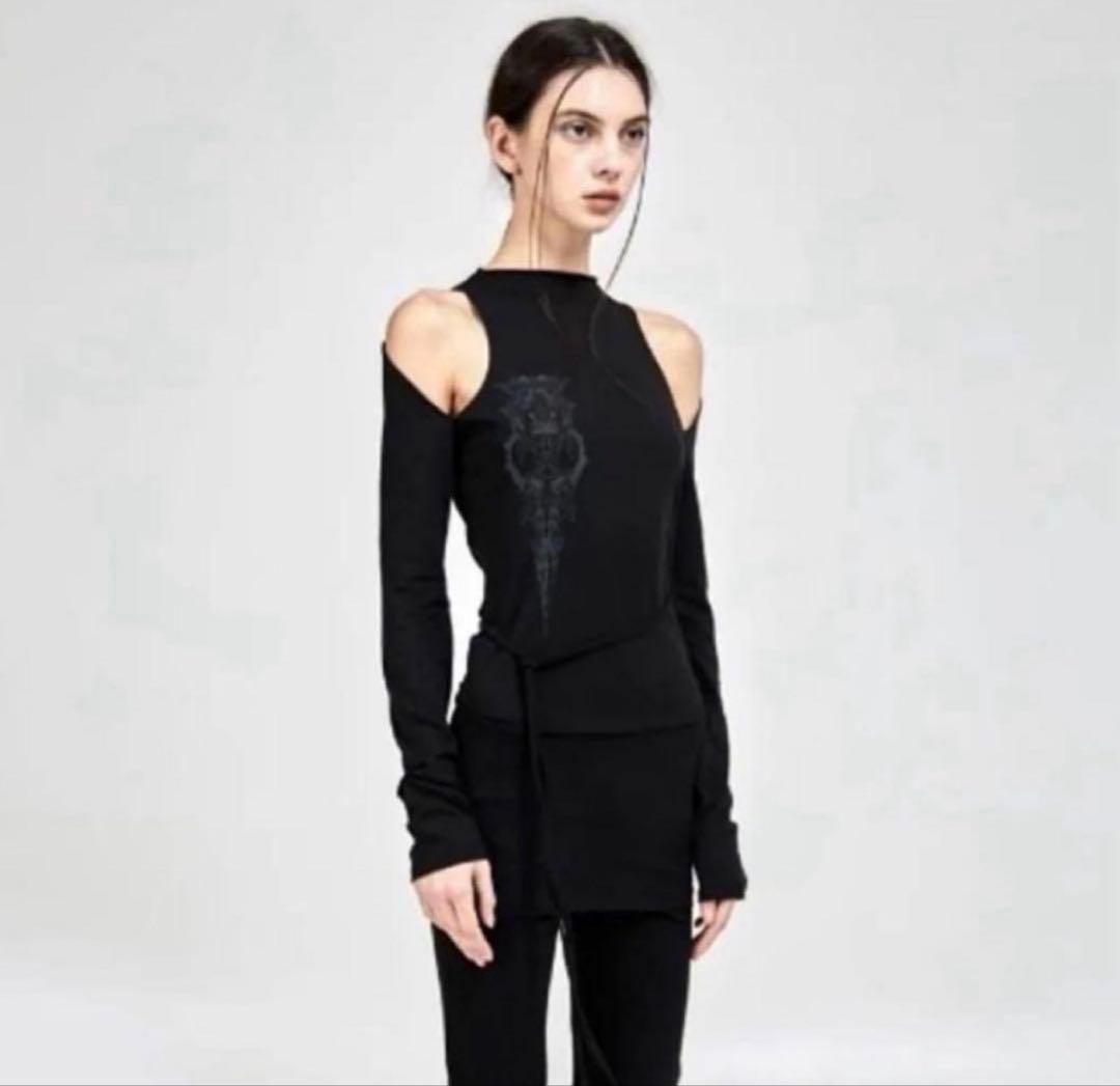 トップス Sio Seoul sioseoul Long Sleeve Top Black