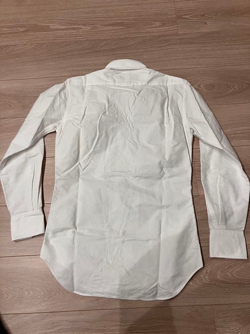 THOM BROWNE トリコロール ボタンダウンシャツ