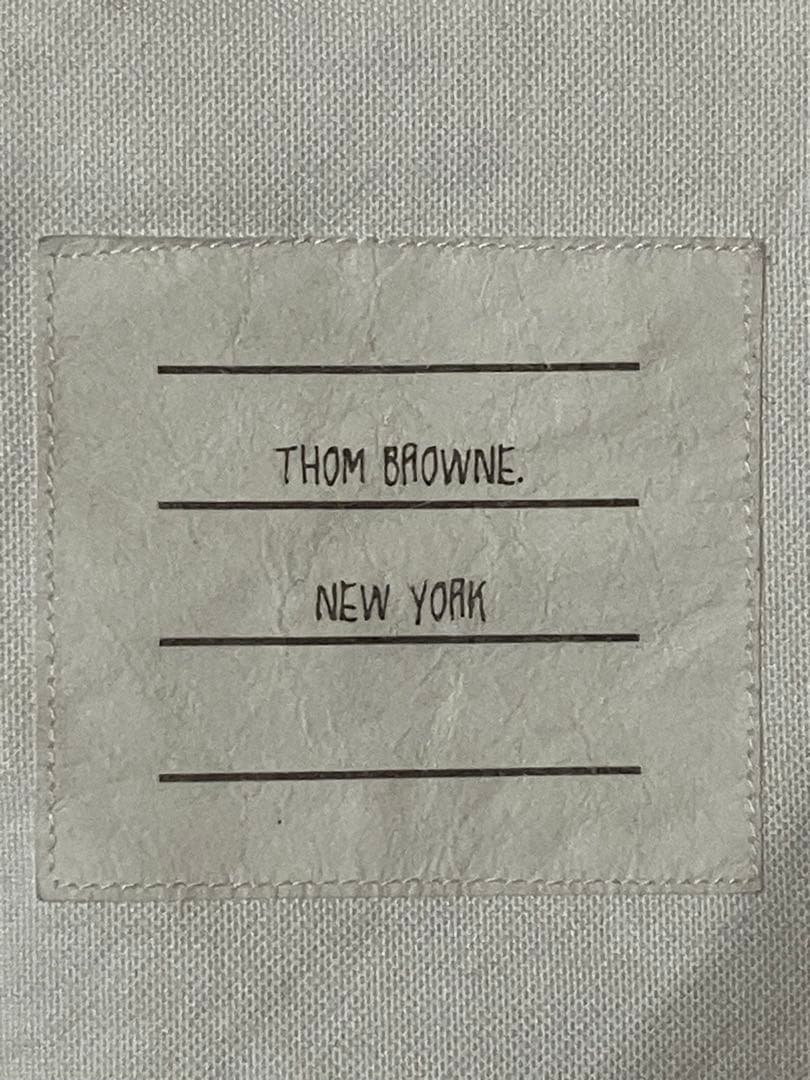 THOM BROWNE トリコロール ボタンダウンシャツ