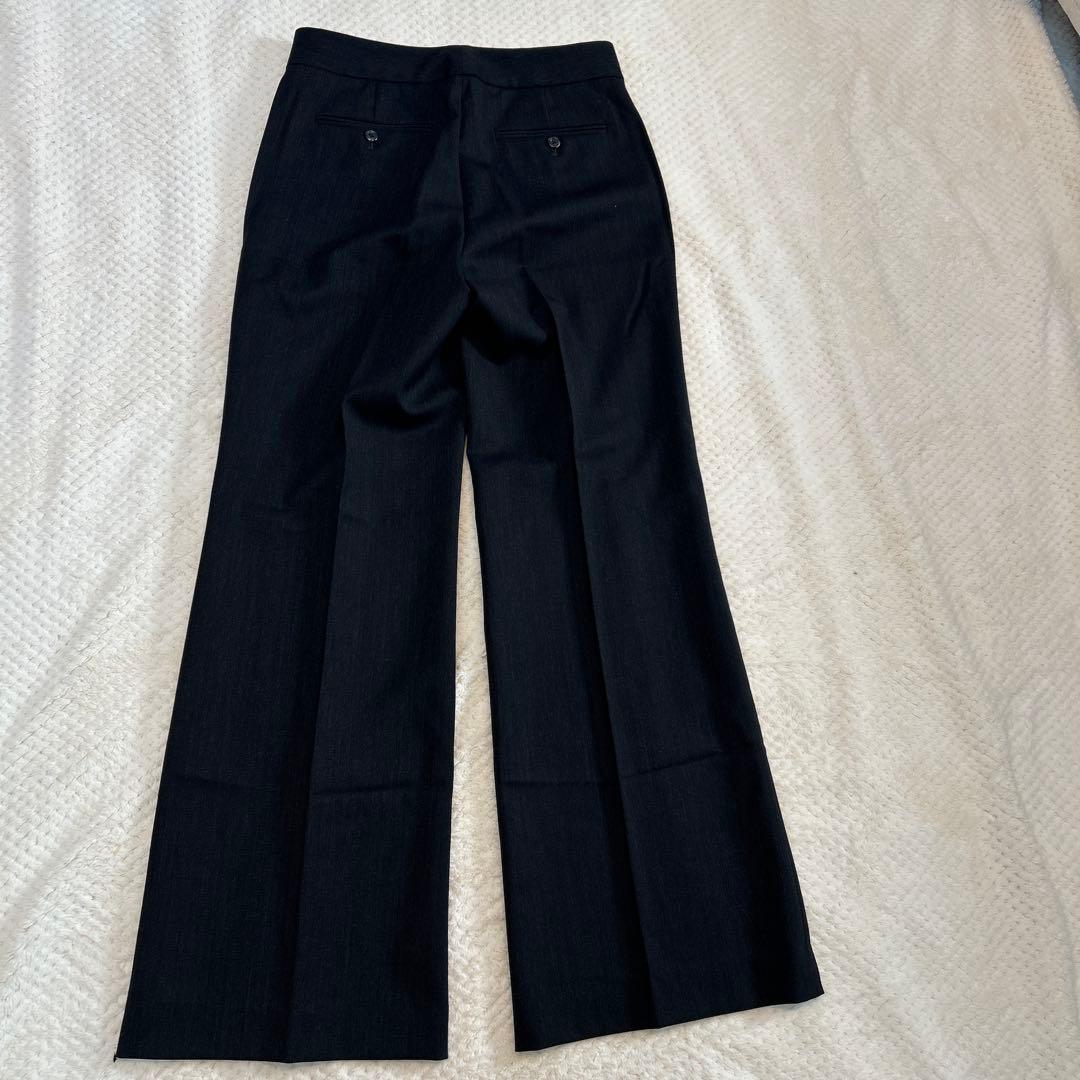 ラルフローレン　ブラック　パンツ　スーツ　セットアップ　ワイド　フレア　M