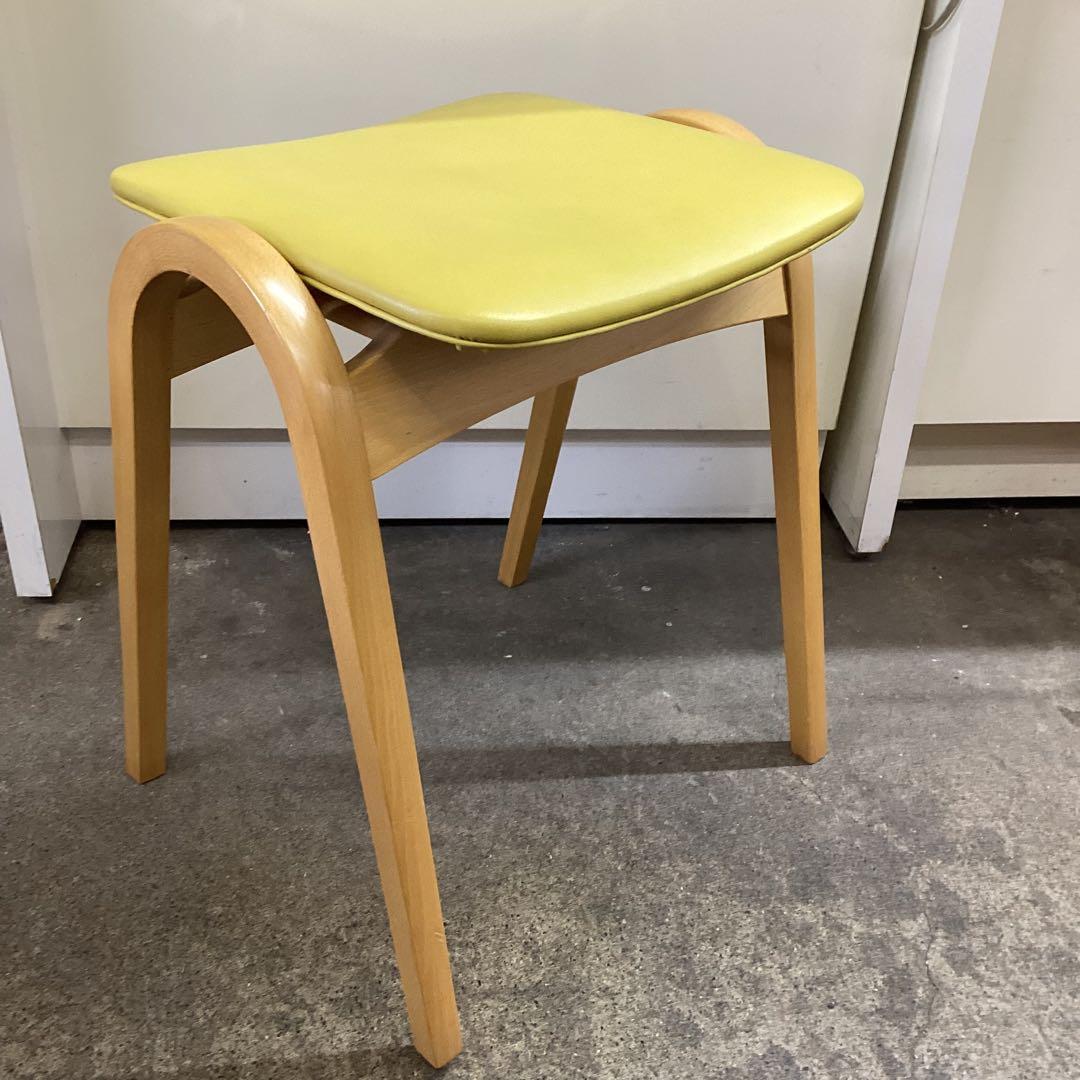 秋田木工　スタッキングスツール　ＵＳＥＤ