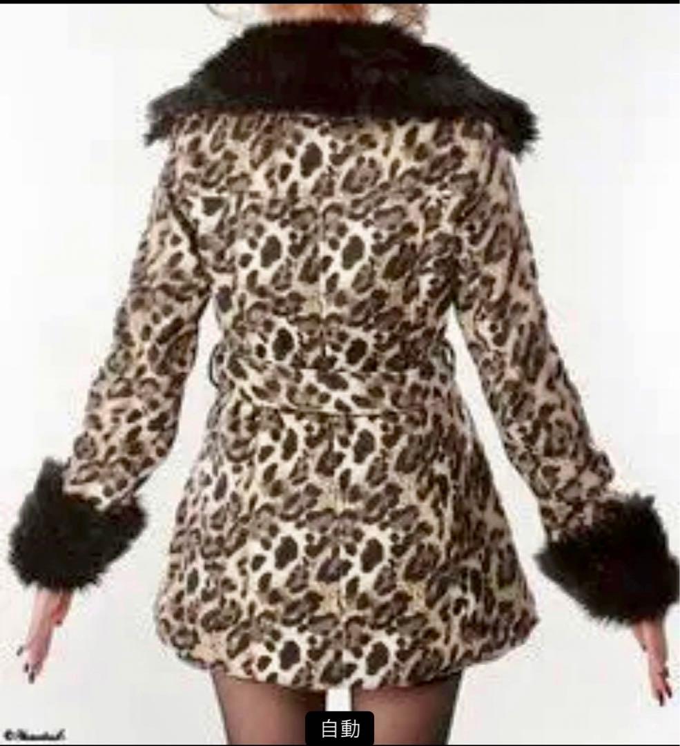 d.i.a.系 ファーヒョウ柄 最強トレンチコート 鬼ギャル