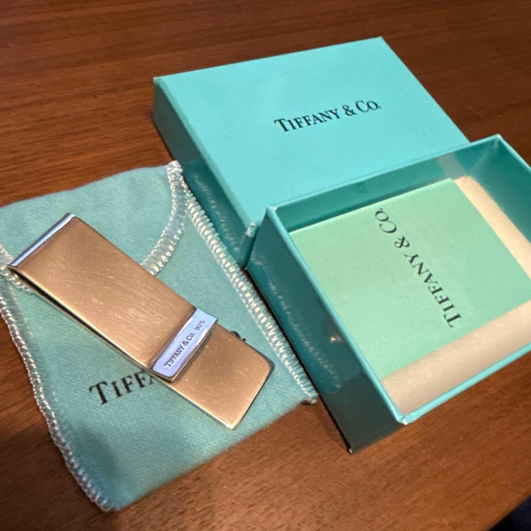 TIFFANY&Co. ヴィンテージ　マネークリップ 1837 シルバー925