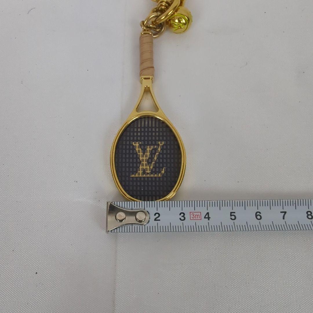 LOUISVUITTON ルイヴィトン キーホルダー キーリング テニスラケット