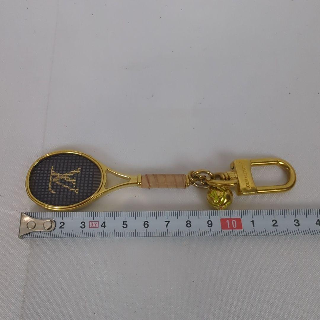 LOUISVUITTON ルイヴィトン キーホルダー キーリング テニスラケット